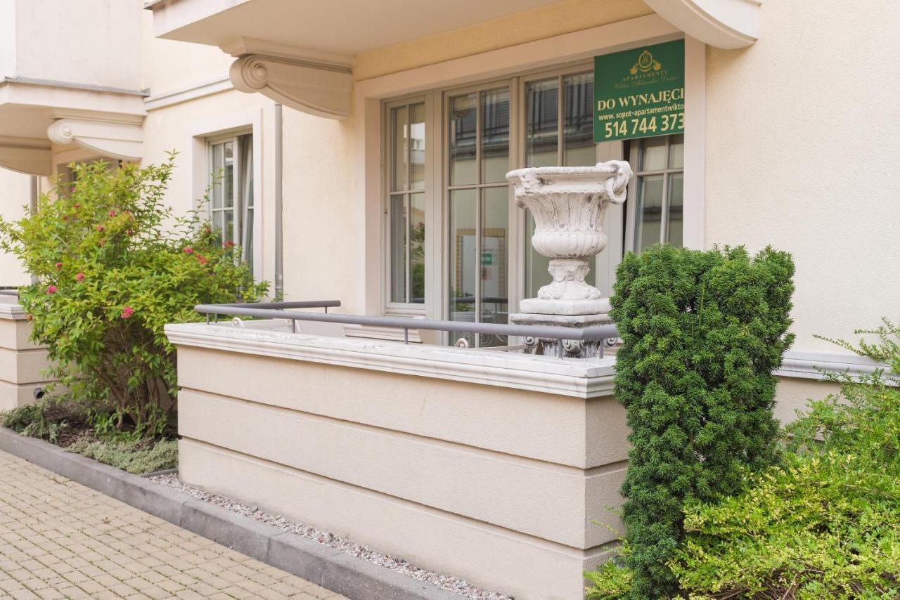 Apartament Wiktor Sopot Monte Cassino Z Garazem Buitenkant foto